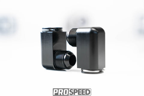 PROSPEED Billet Snap-in -10AN Valve Cover Adapters (pair)