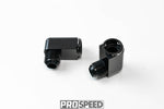 PROSPEED Billet Snap-in -10AN Valve Cover Adapters (pair)