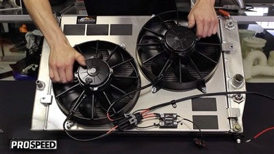 PROSPEED C6 Corvette (non ZR1) High Output Dual Spal Fan Shroud System