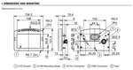 C125 5" COLOR DISPLAY W/USB