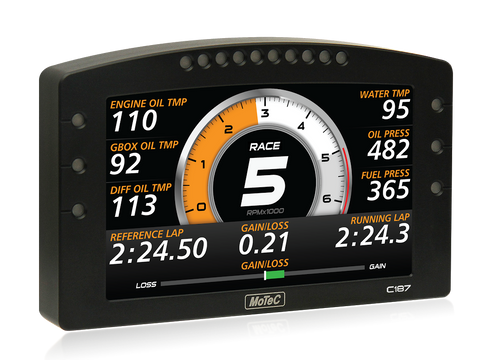 C187 7" COLOR DISPLAY LOGGER WITH USB